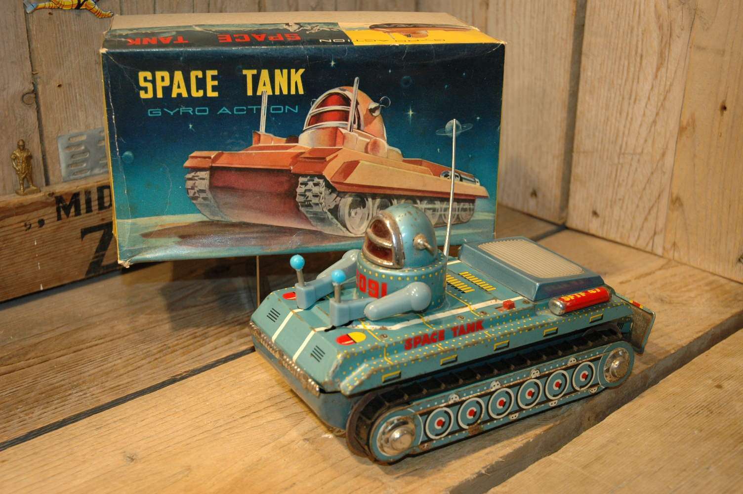 Beijing Toy No.1 Factory - Space Tank Salesman Sample