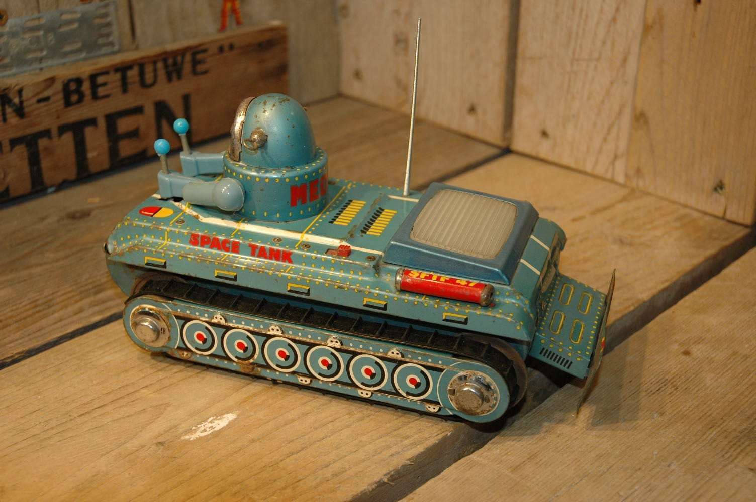 Beijing Toy No.1 Factory - Space Tank Salesman Sample
