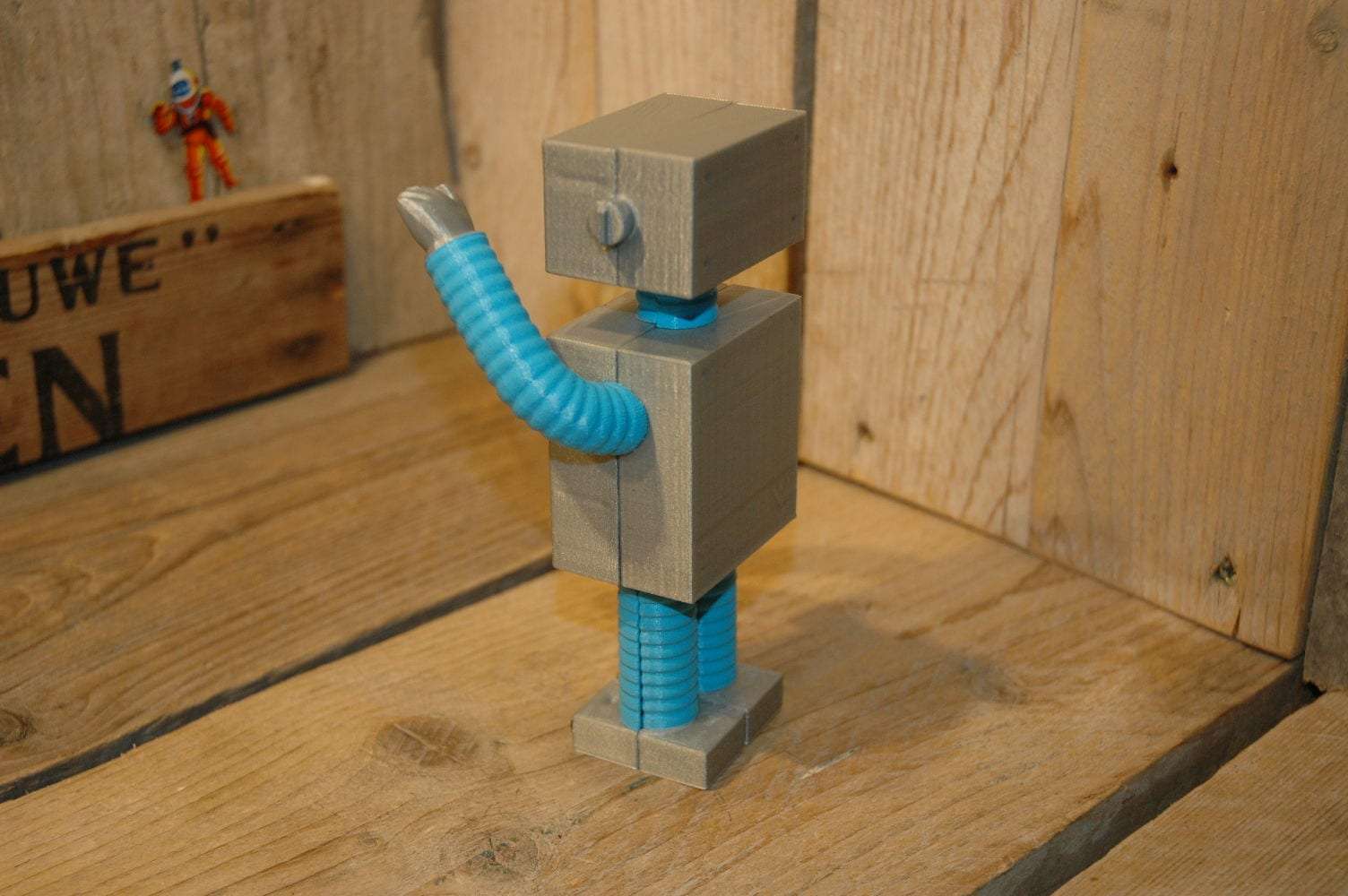 VST - Roboter Emil 3D Printed Blue Variation
