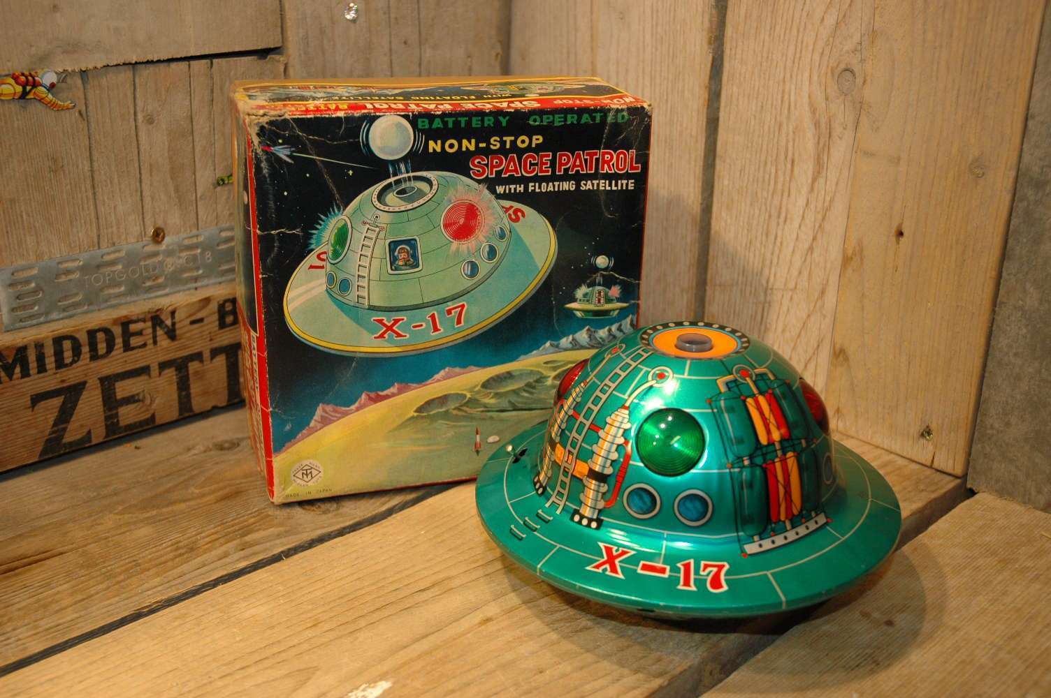 Modern Toys - Non Stop Space Patrol X-17