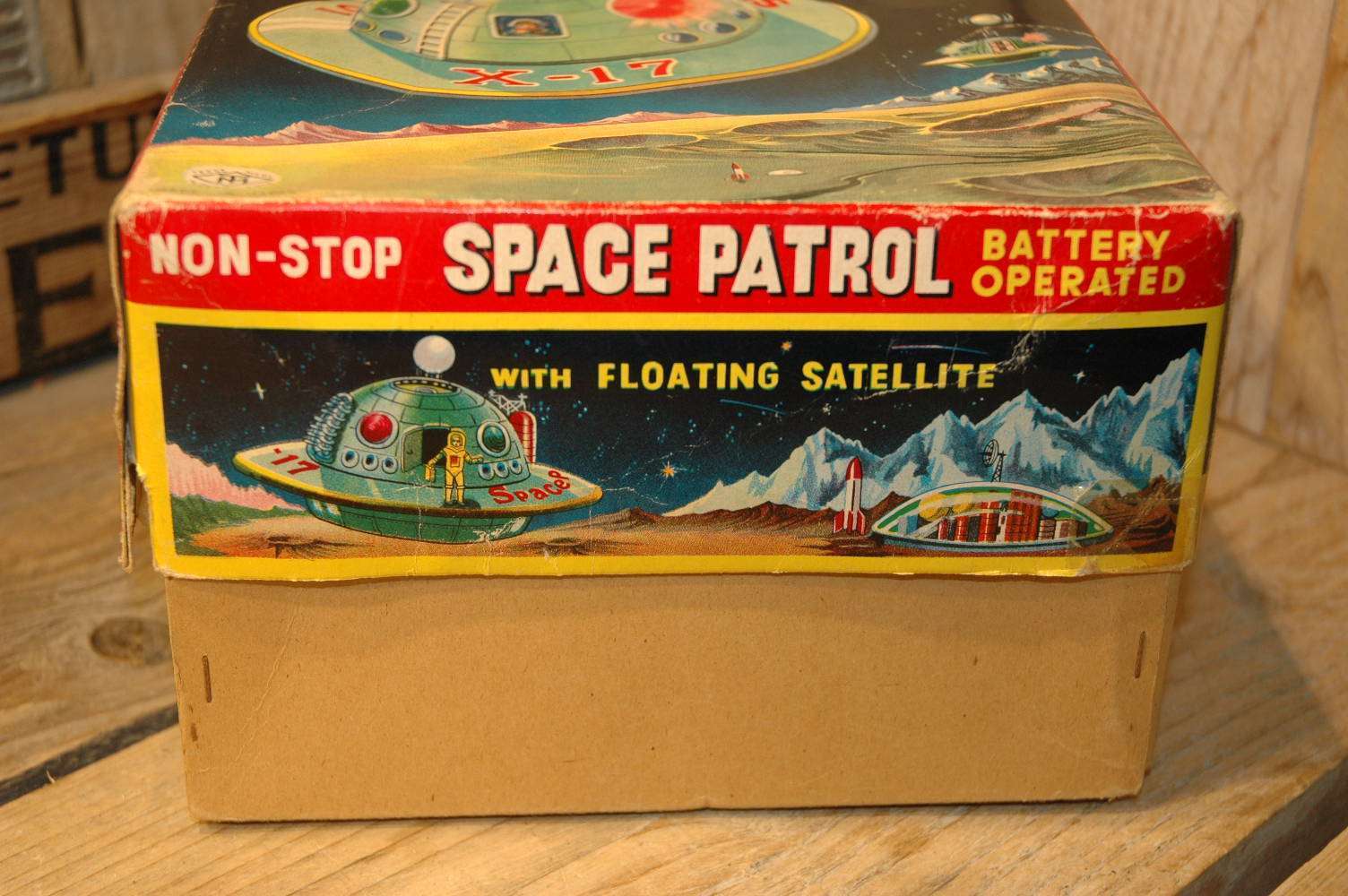 Modern Toys - Non Stop Space Patrol X-17