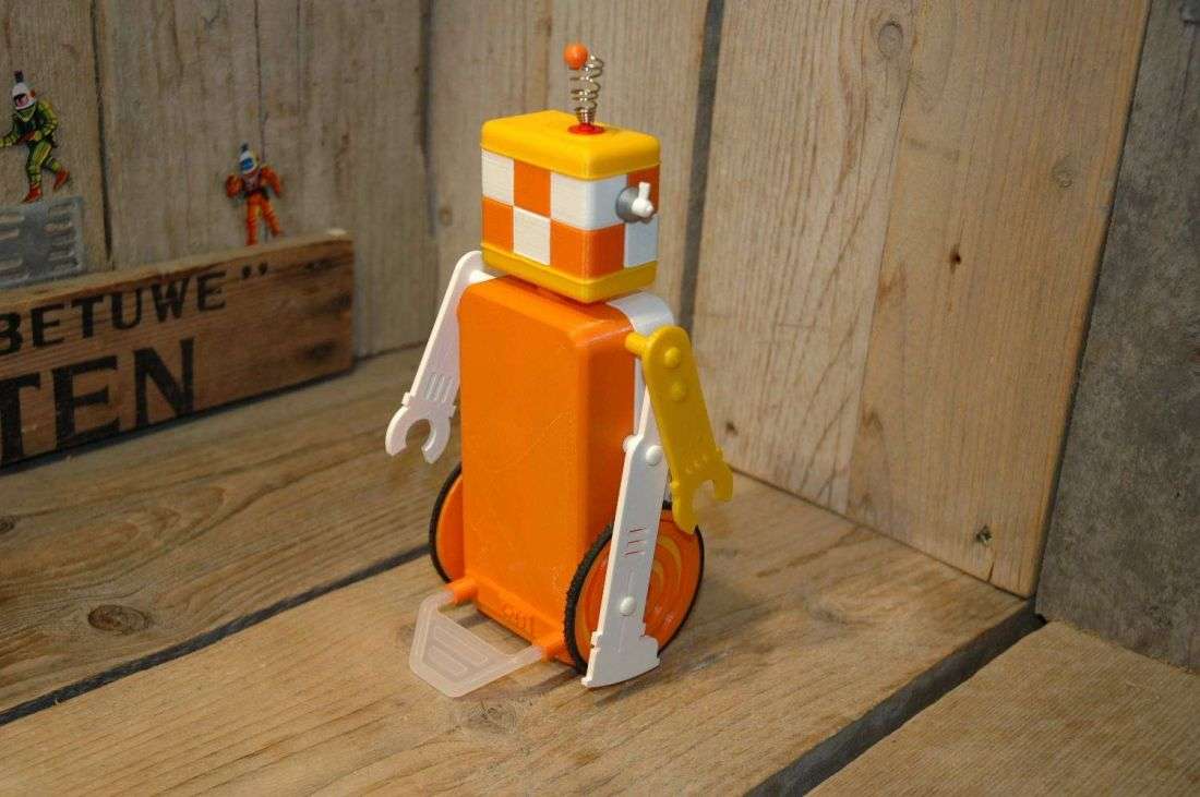VST - Radar Master Robot 3D Printed Self Balancing Robot