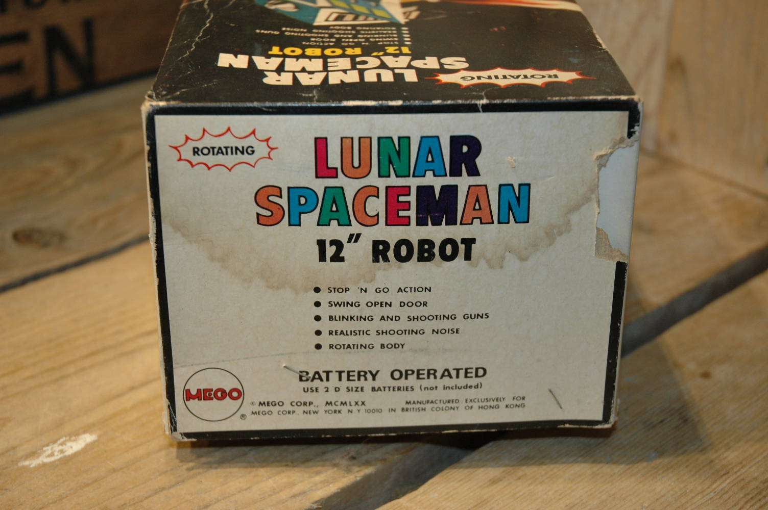 Mego HongKong - Lunar Spaceman 12" Robot