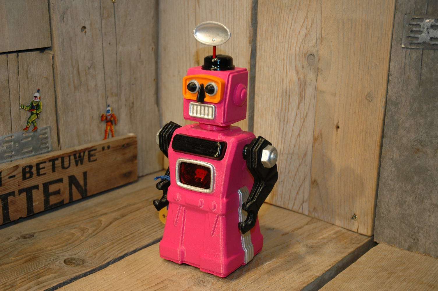 VST – Tremendous Mike 3D Printed Robot Pink Variation
