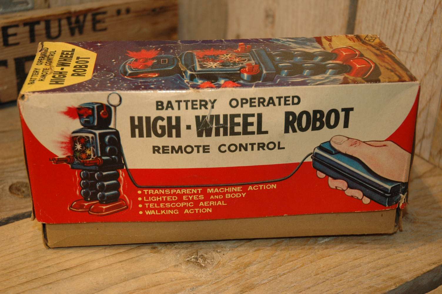 Yoshiya KO - High Wheel Robot - Vintage Spacetoys