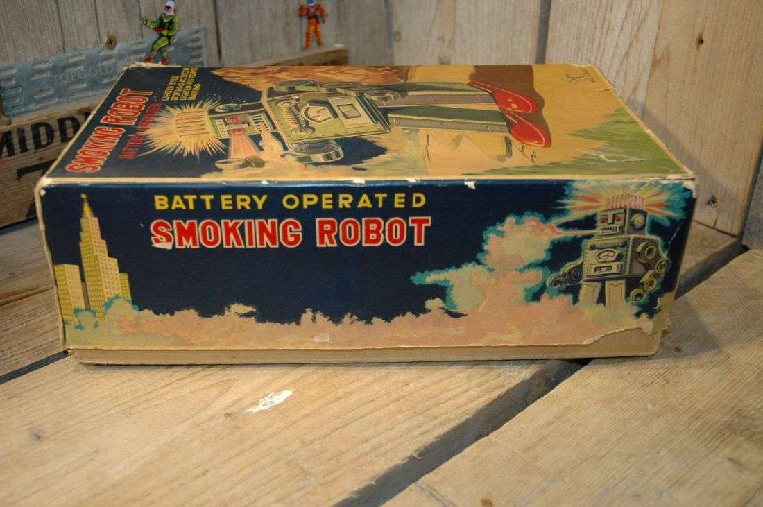 Yonezawa - Smoking Robot Green variation