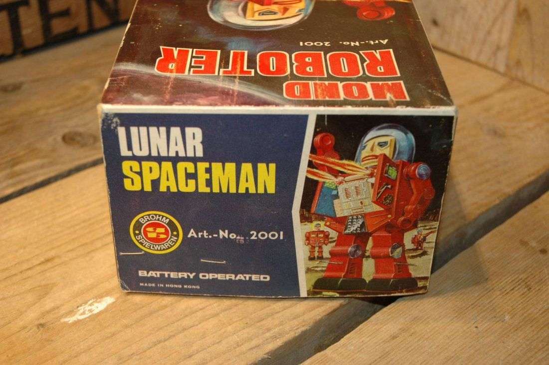 Hong Kong - Lunar Spaceman red variation