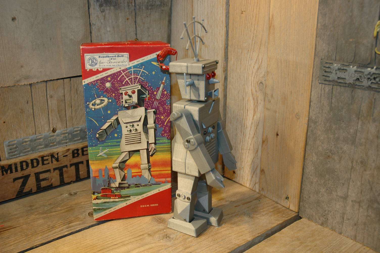 August Knoch - Roboter 700 original box