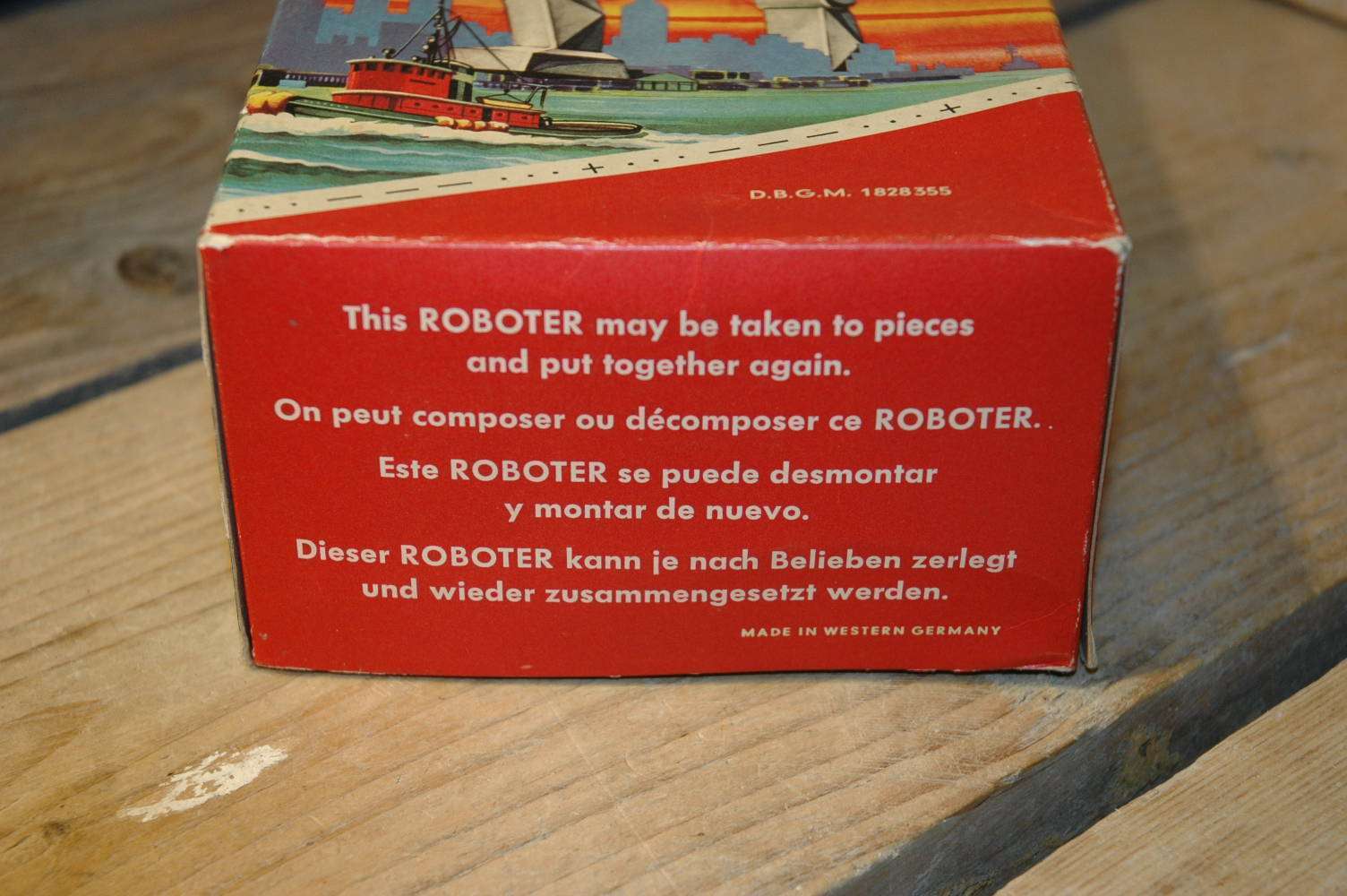 August Knoch - Roboter 700 original box