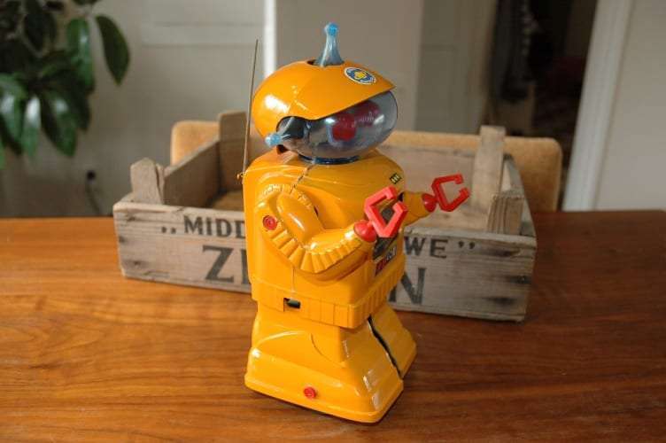 Paya - Robot a Resorte Orange variation