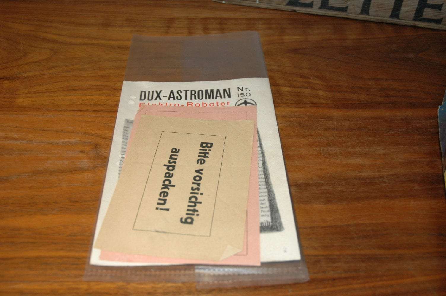 Dux Astro Man Dome Clear Plastic – Classic Tin Toy Co.