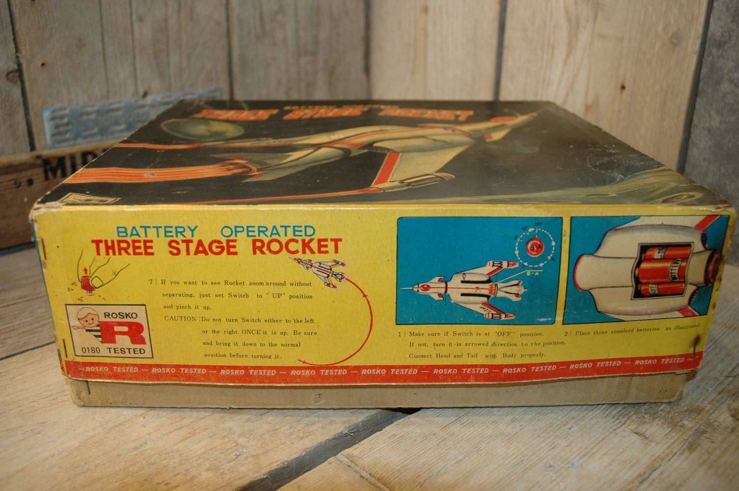 Nomura - Three Stage Rocket 