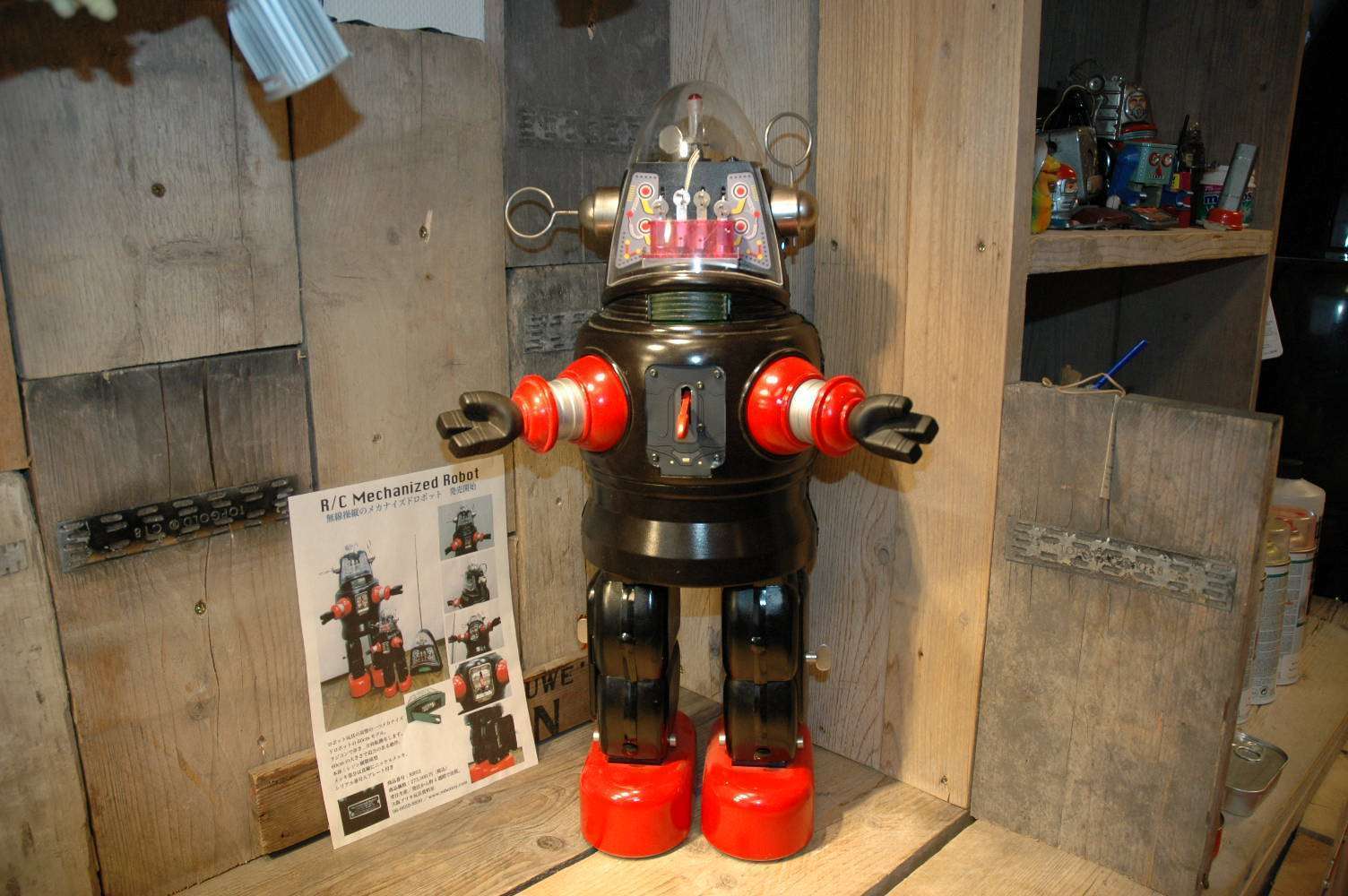 Metal House - RC Mechanized Robby Robot / Prototype