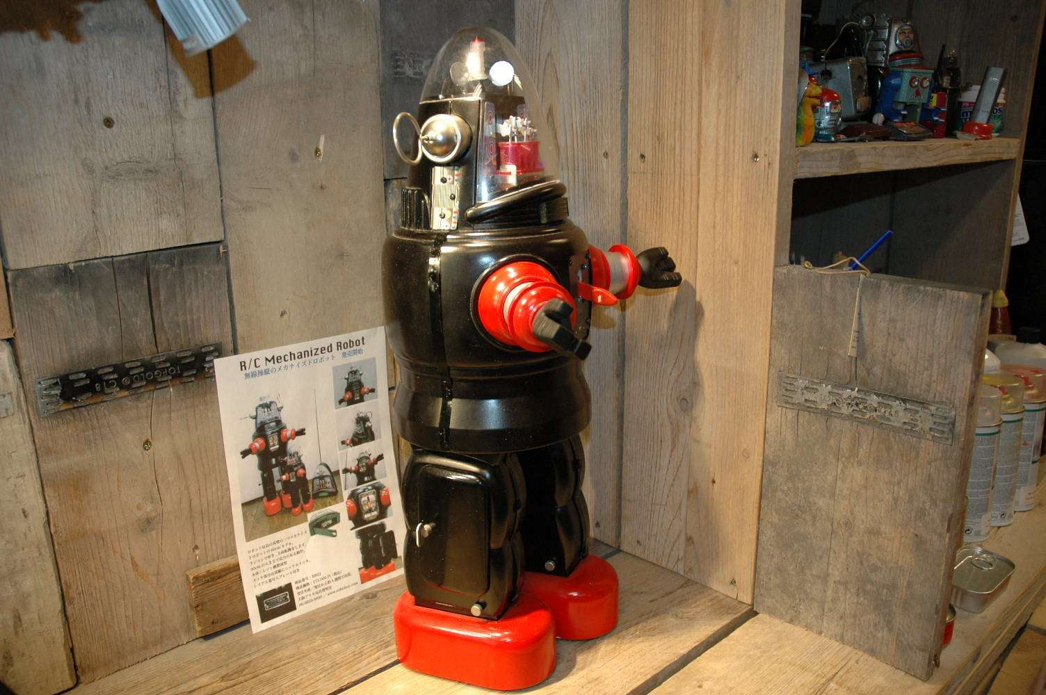 Metal House - RC Mechanized Robby Robot / Prototype