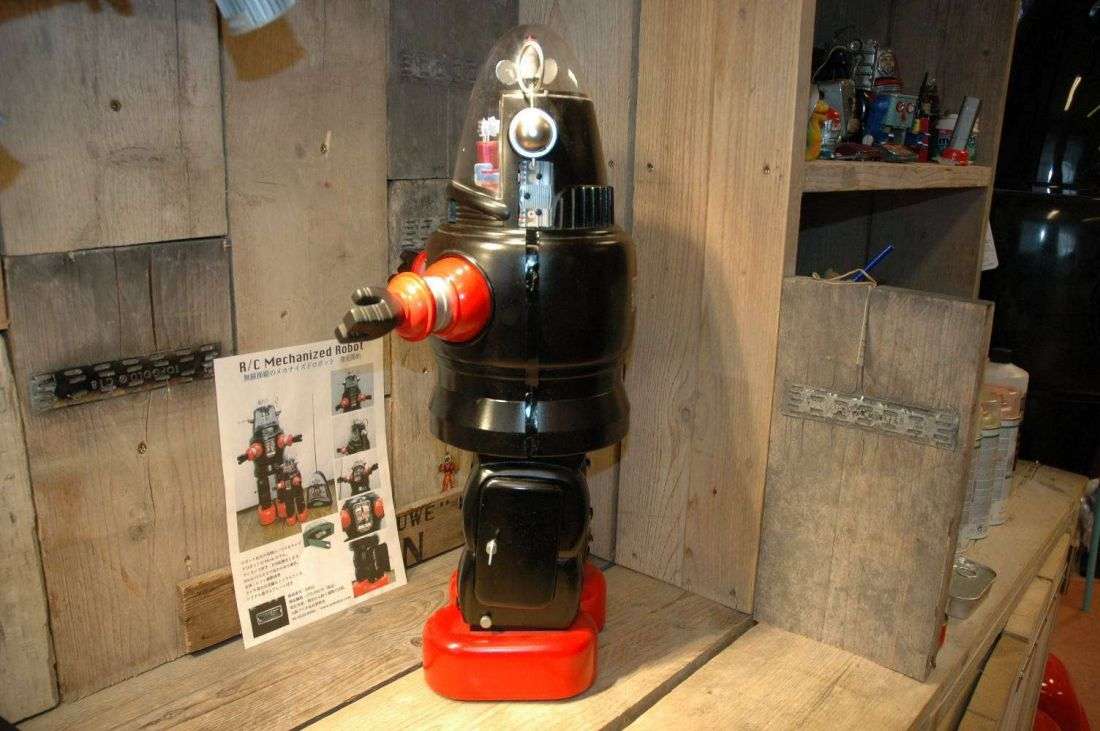 Metal House - RC Mechanized Robby Robot / Prototype