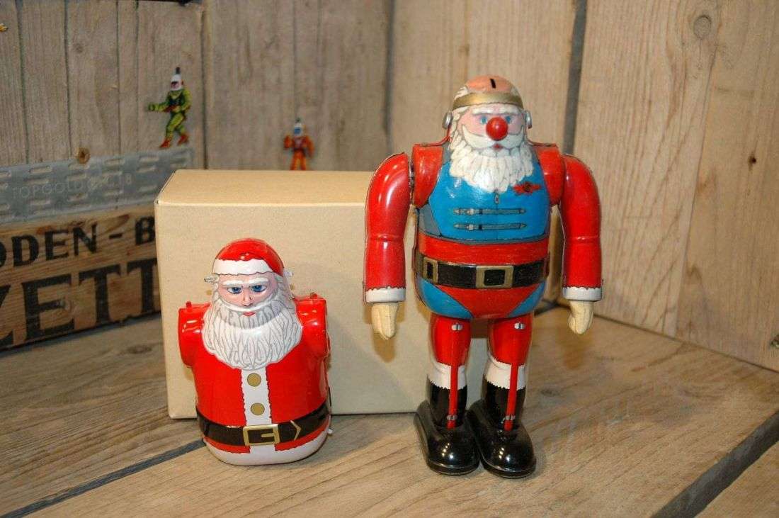 Osaka Tin Toy Institute - Santa Claus Hand painted Prototype