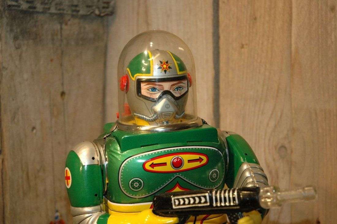 VST / Daiya / SH - Cragstan Astronaut Green Variation Astronaut Head