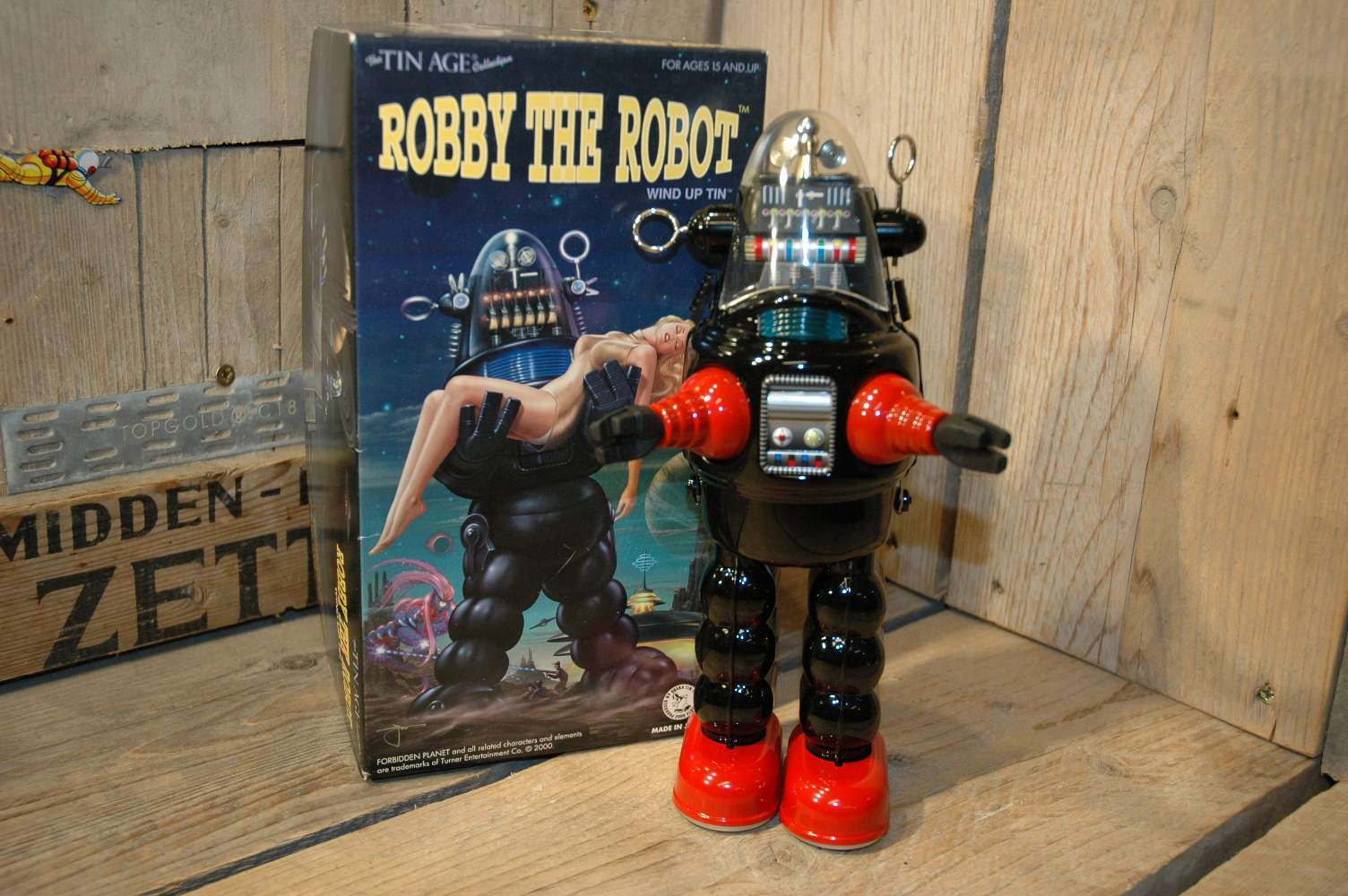 新品大得価OSAKA TINTOY ROBBY THE ROBOT 60 ロボット