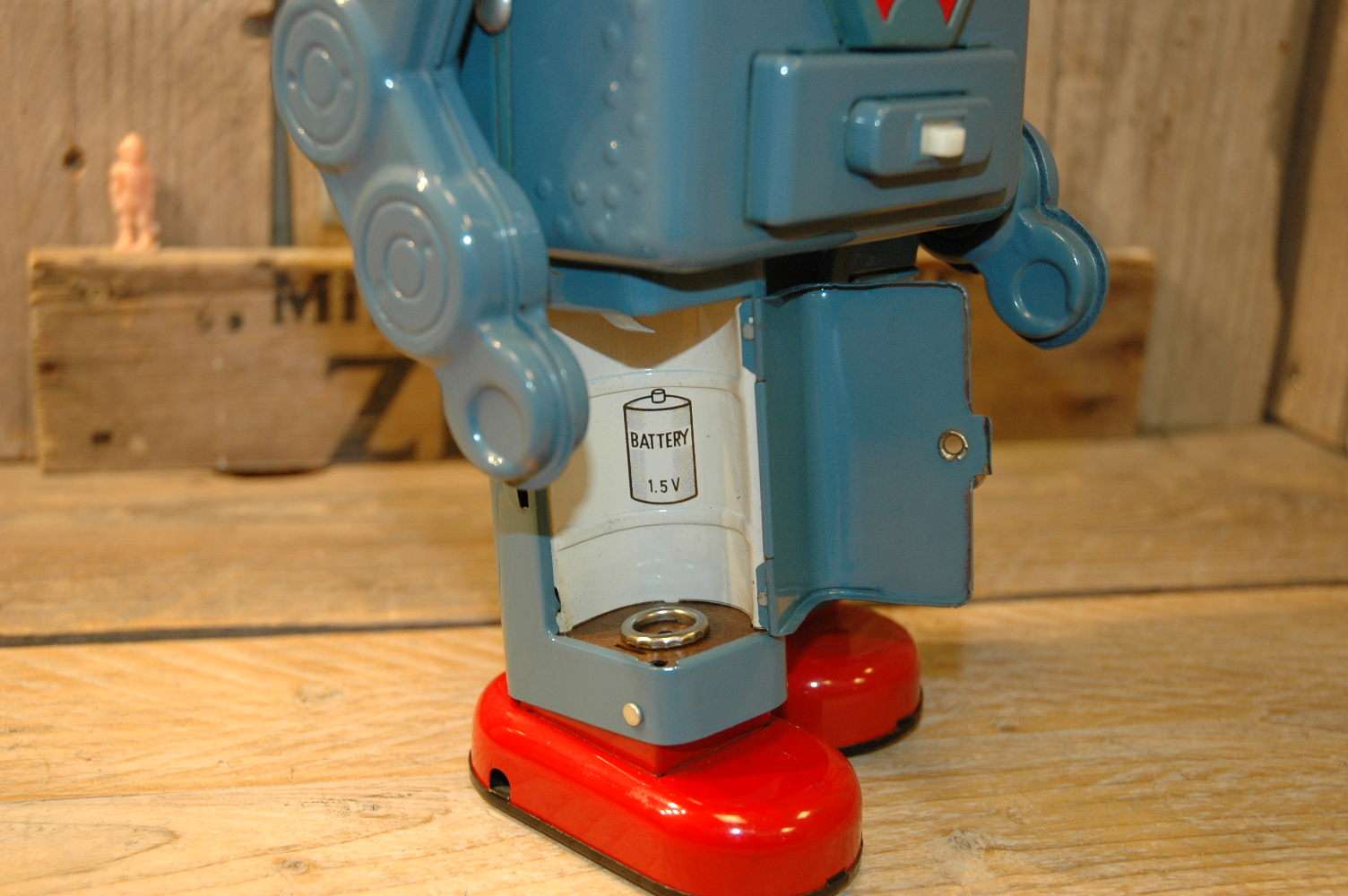 Yonezawa - Smoking Robot Blue Variation