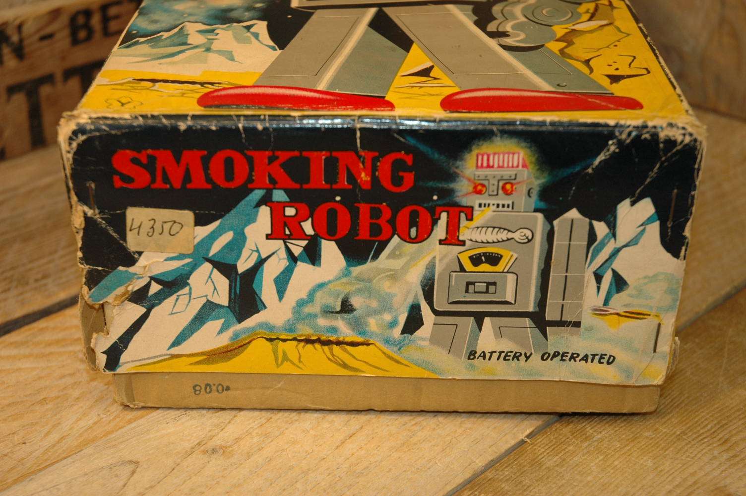 Yonezawa - Smoking Robot Blue Variation