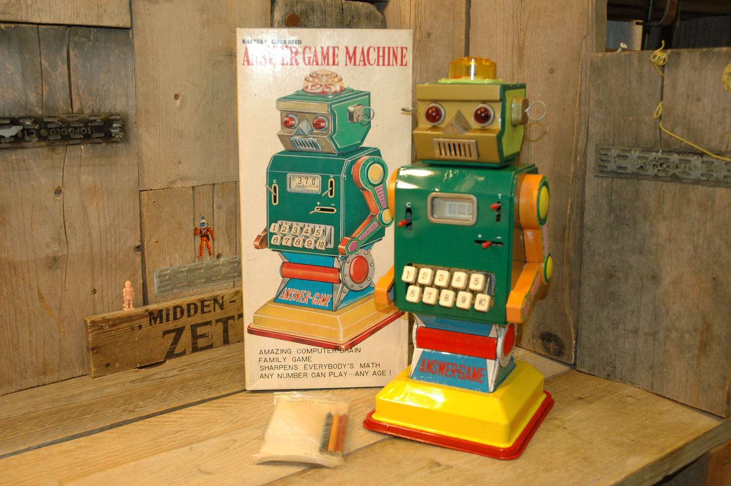 Ichida - Answer Game Machine - Vintage Spacetoys