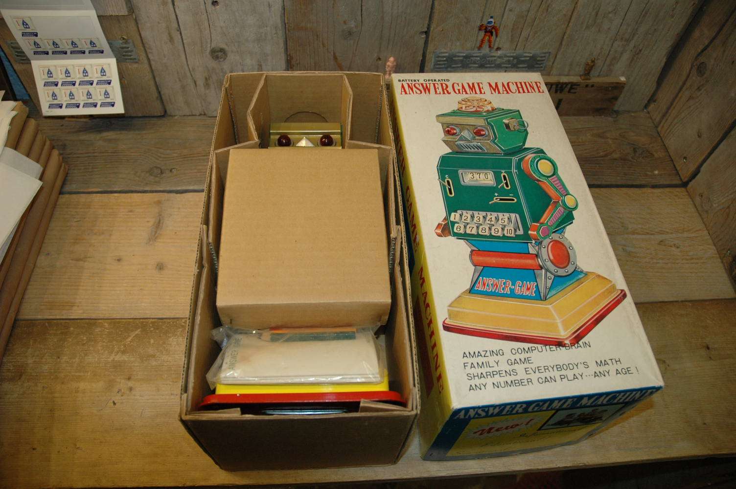 Ichida - Answer Game Machine - Vintage Spacetoys