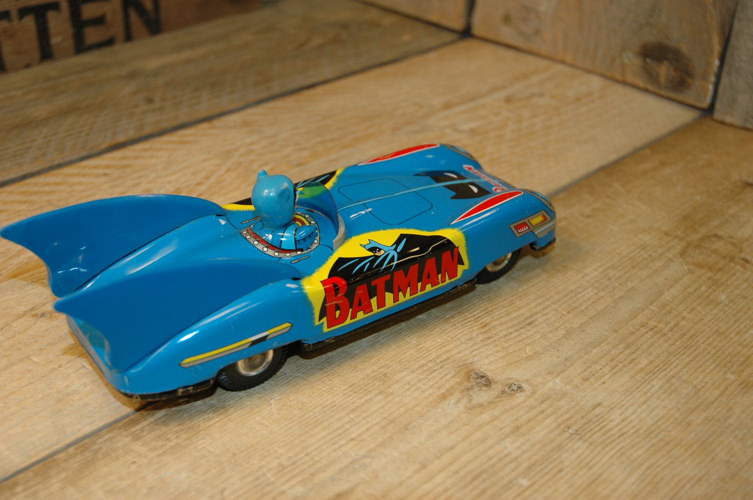 Aoshin Tin 1960s Batmobile Japan