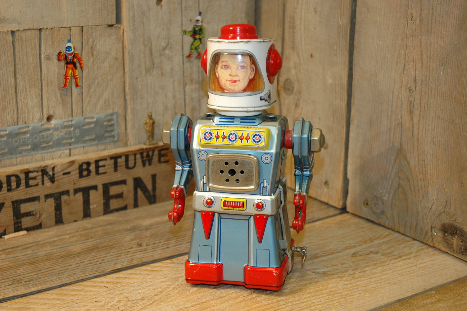 Marumiya - Jeeg Robot Prototype - Vintage Spacetoys