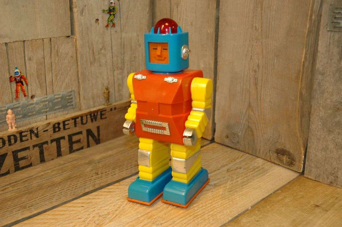 Robbot Zot Hong Kong / Playart - Zot Robot - Vintage Spacetoys