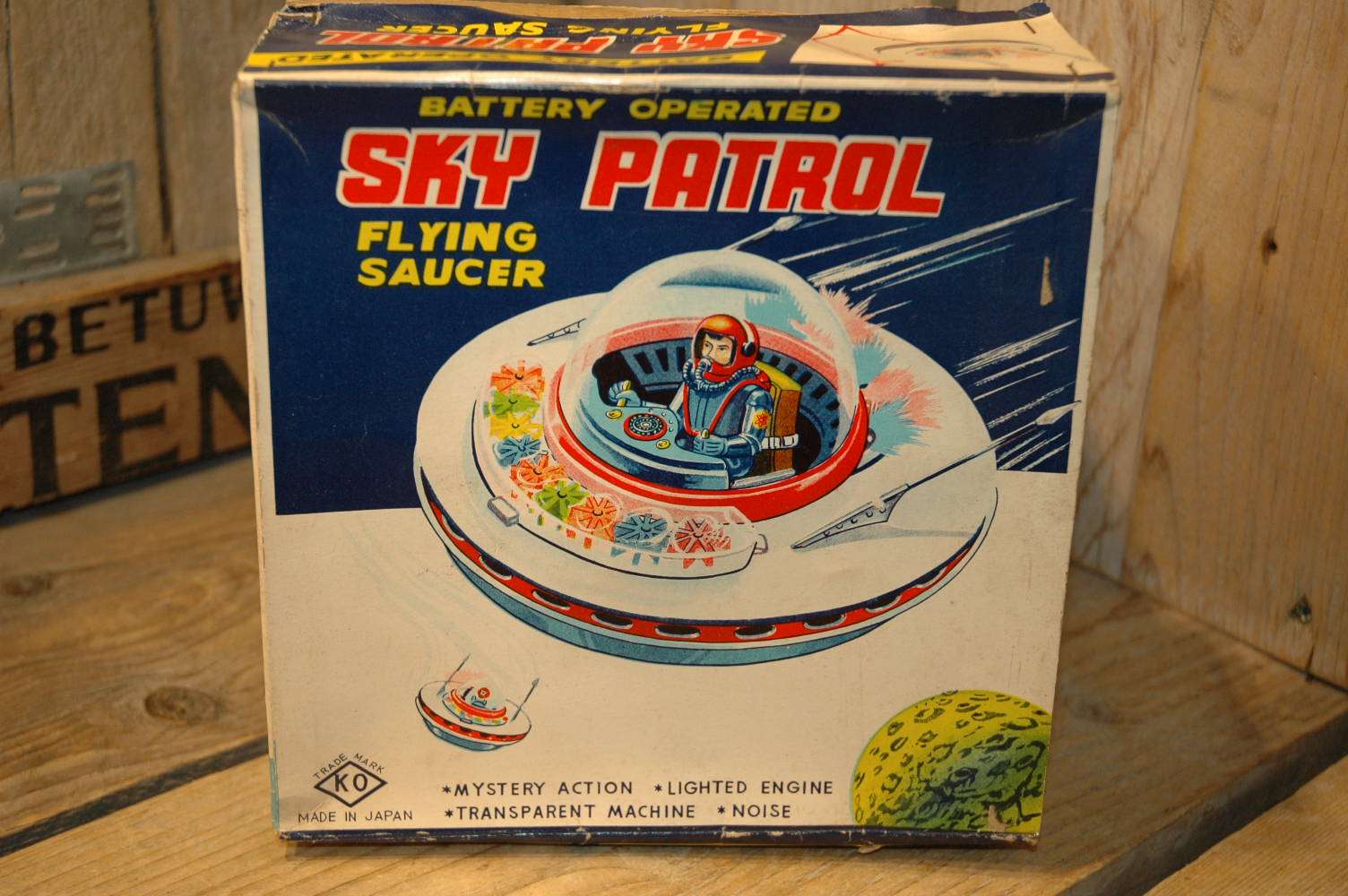 Yoshiya KO - Sky Patrol Flying Saucer