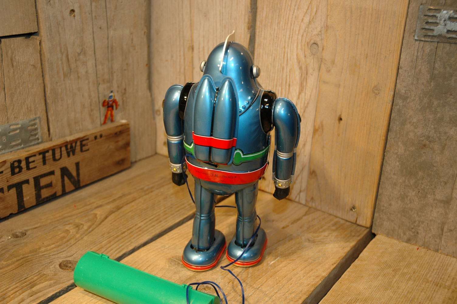Osaka Tin Toy Institute – Gigantor no.5 Tetsujin 28 Robot Light Blue Variation.