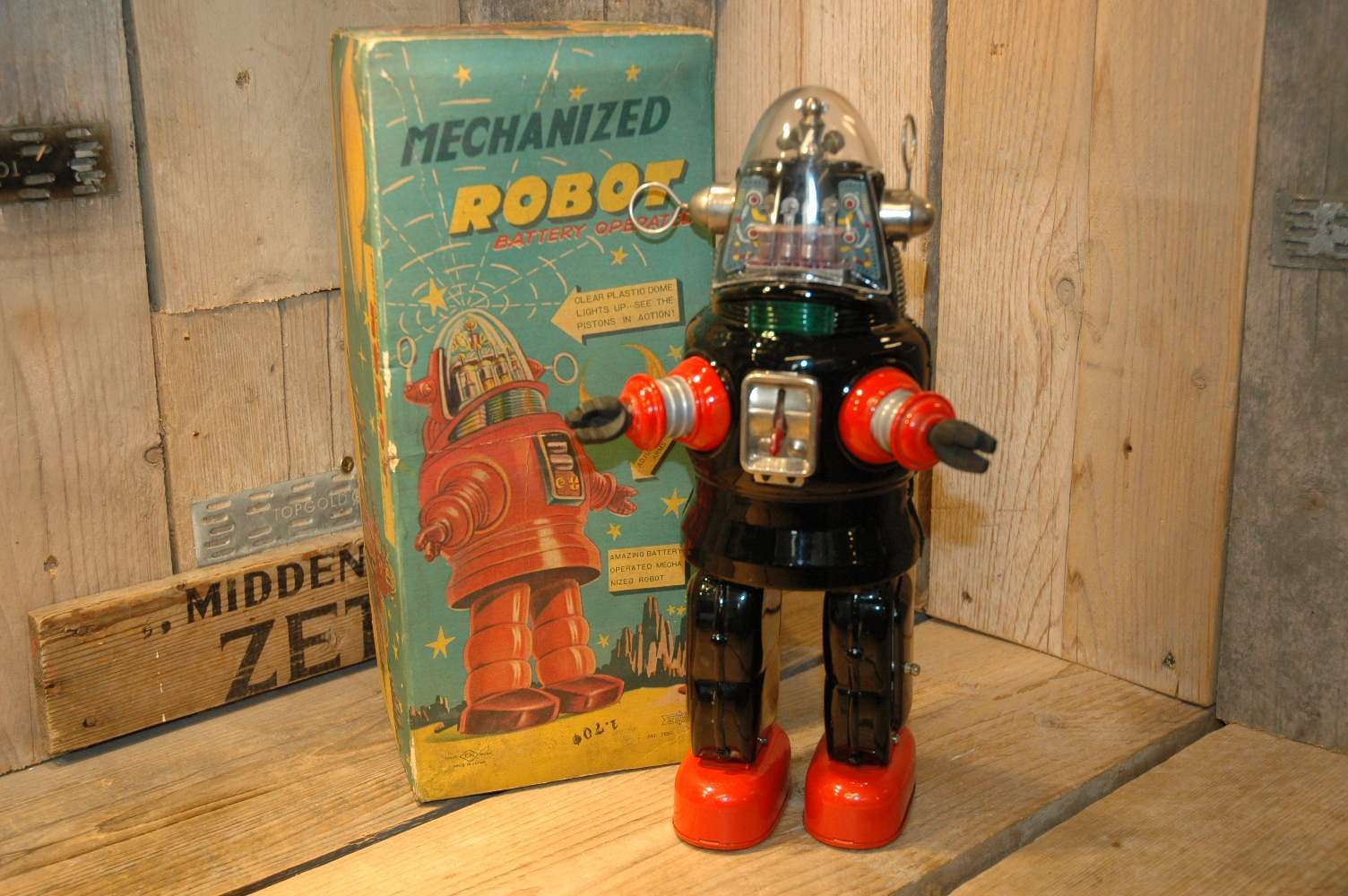 Nomura - Mechanized Robby Robot ( First Version )