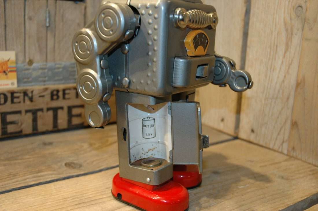 Linemar Toys - Smoking Space Man