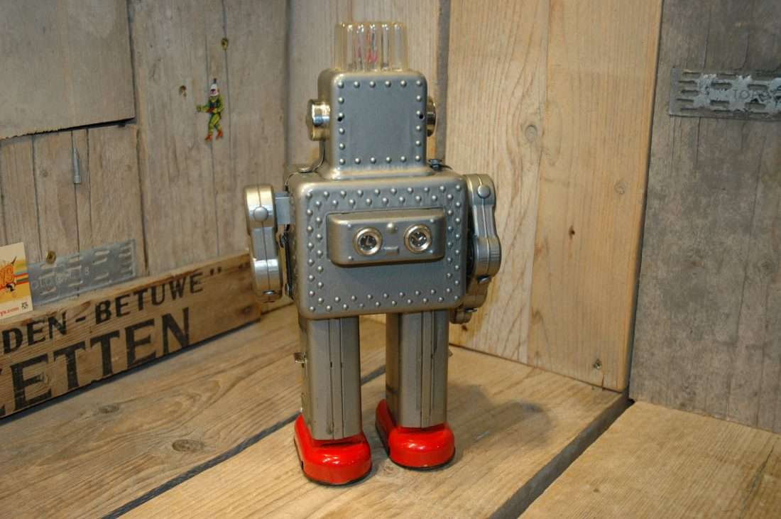 Linemar Toys - Smoking Space Man