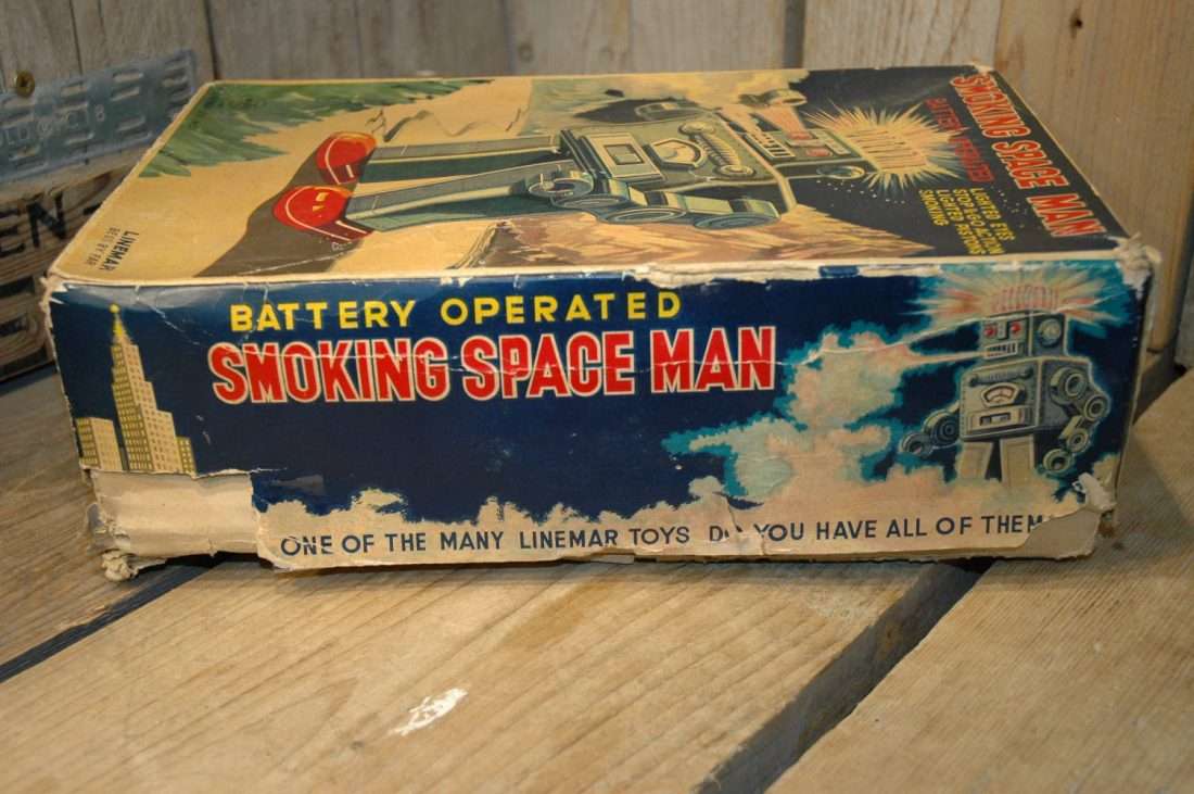 Linemar Toys - Smoking Space Man