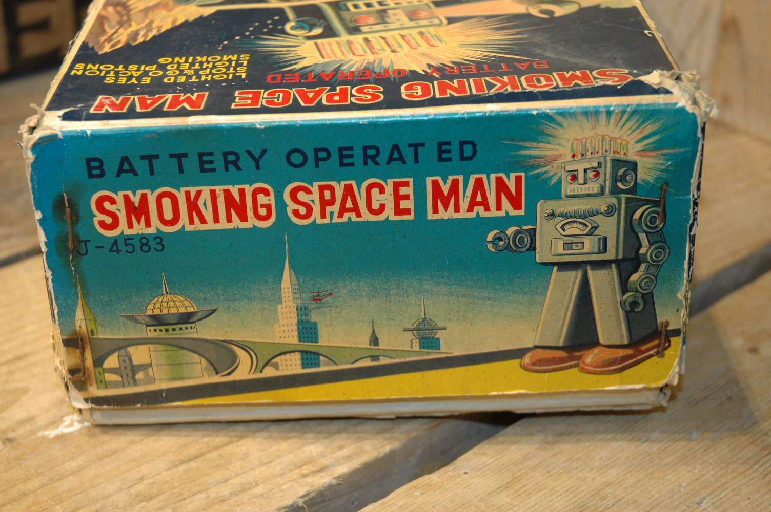 Linemar Toys - Smoking Space Man