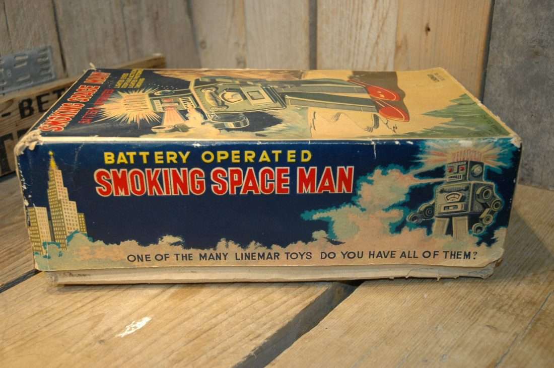 Linemar Toys - Smoking Space Man