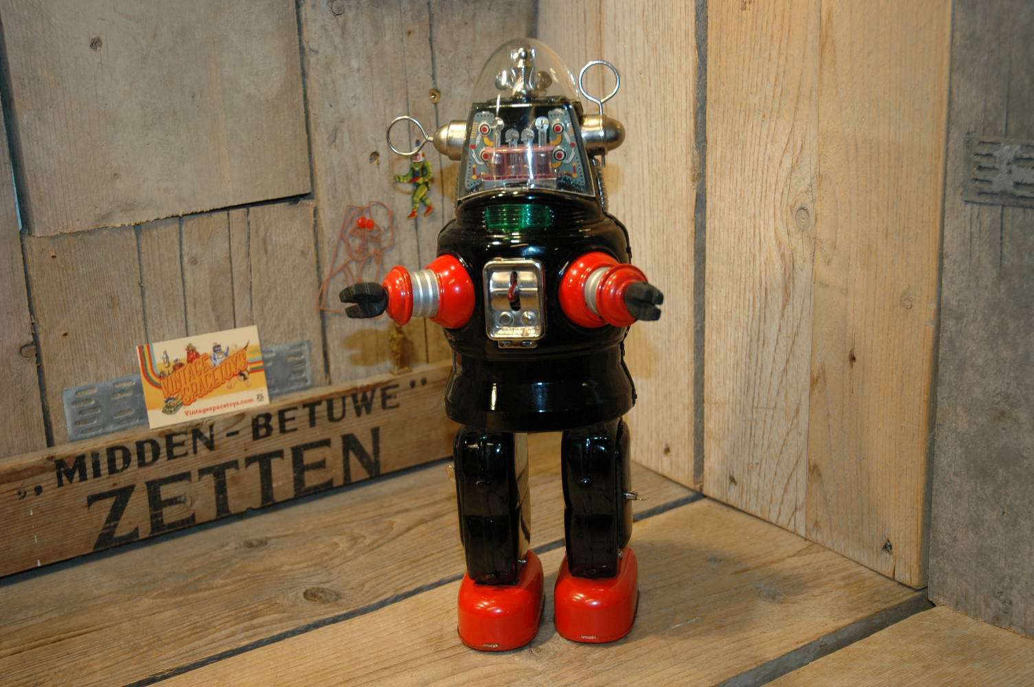 Nomura - Mechanized Robby Robot - Vintage Spacetoys