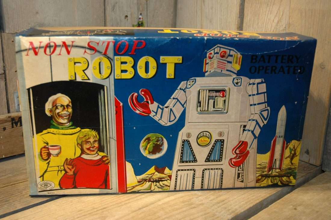 Modern Toys - NON STOP Robot aka Lavender Robot