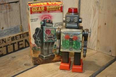 horikawa - Gear Robot with visible gears mechanism