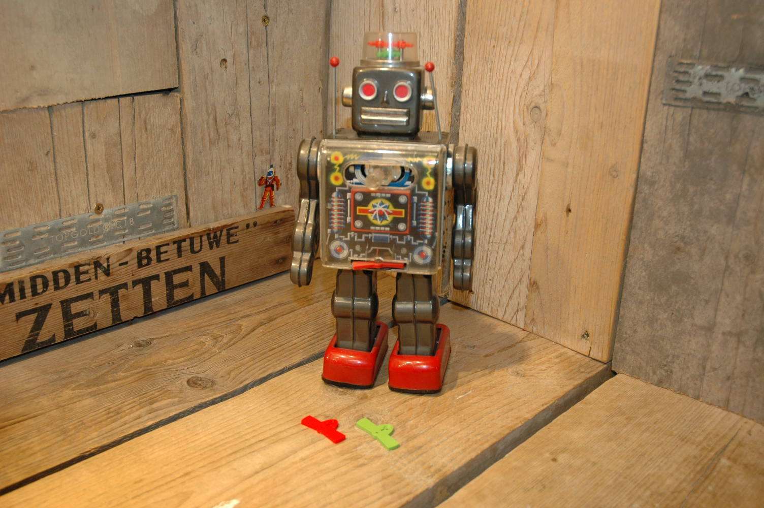 Horikawa - Robot On : Off switch - Vintage Spacetoys