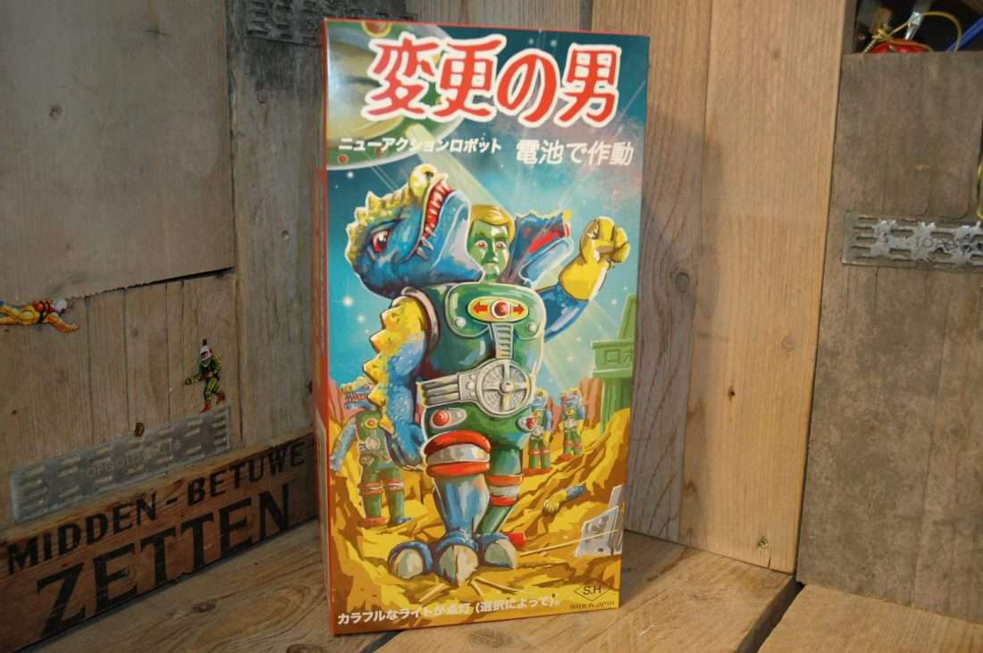 Marumiya SH - Box for Changeman Robot
