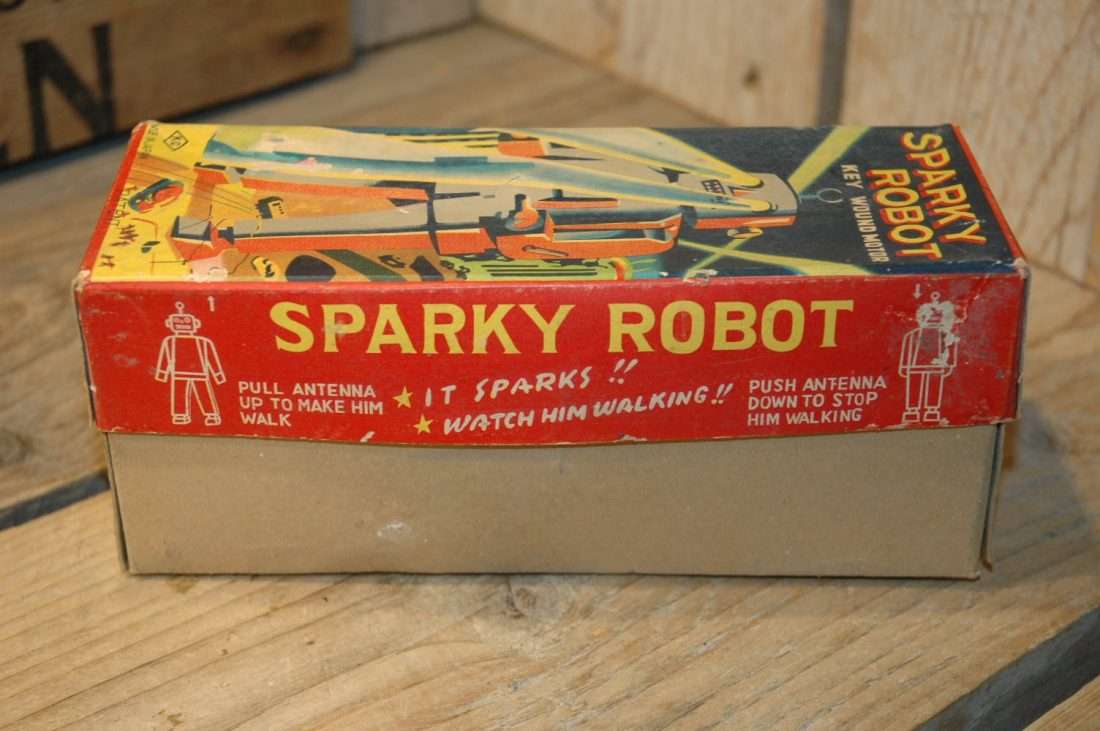 Yoshiya - Sparky Robot Blue variation