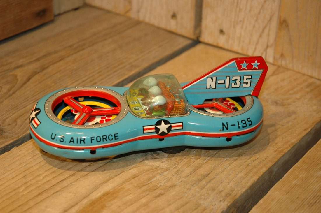 ATC Asahi Toy - Flying Jeep