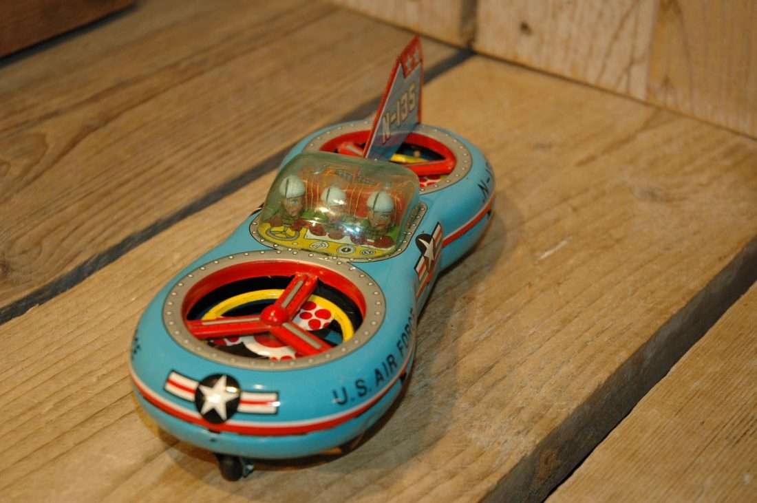 ATC Asahi Toy - Flying Jeep