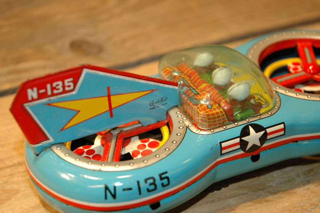 ATC Asahi Toy - Flying Jeep