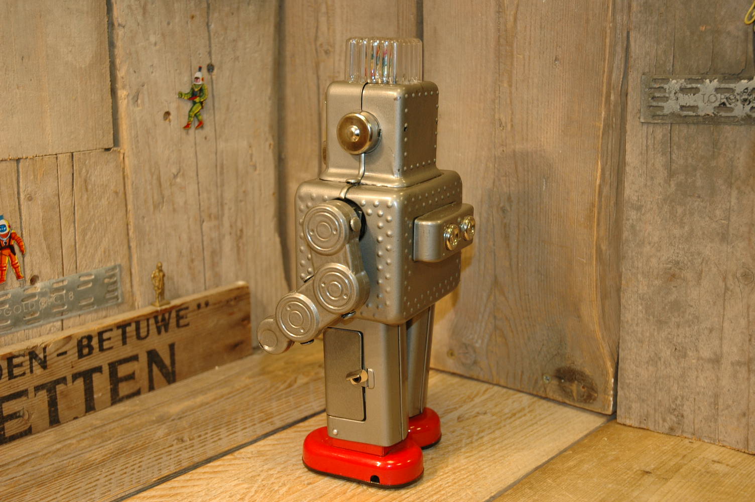 Yonezawa - Smoking Robot - Vintage Spacetoys