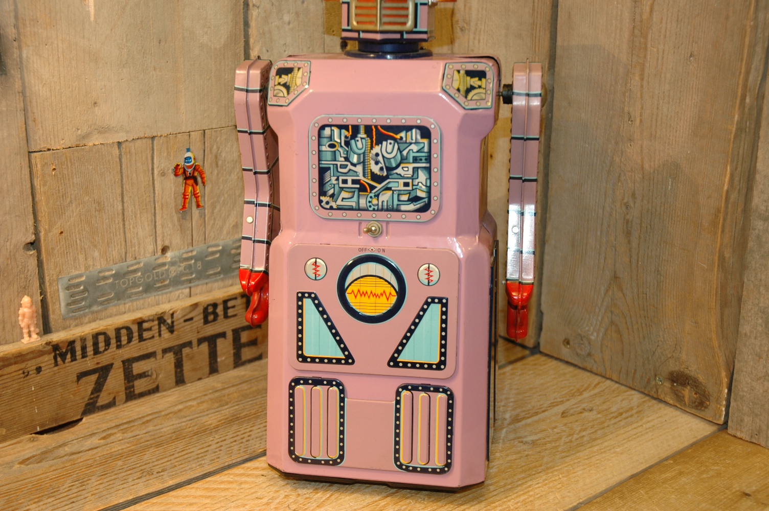 Modern Toys - Lavender Non Stop Robot