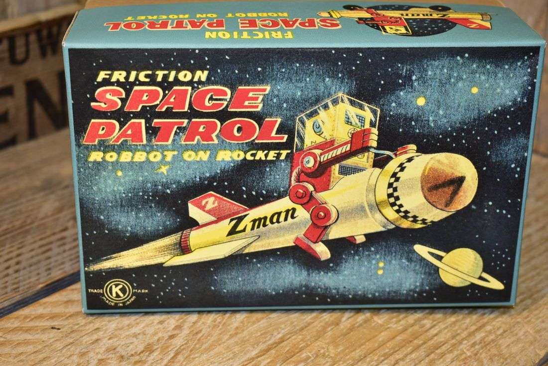 Kanto - Space Patrol Robbot on Rocket