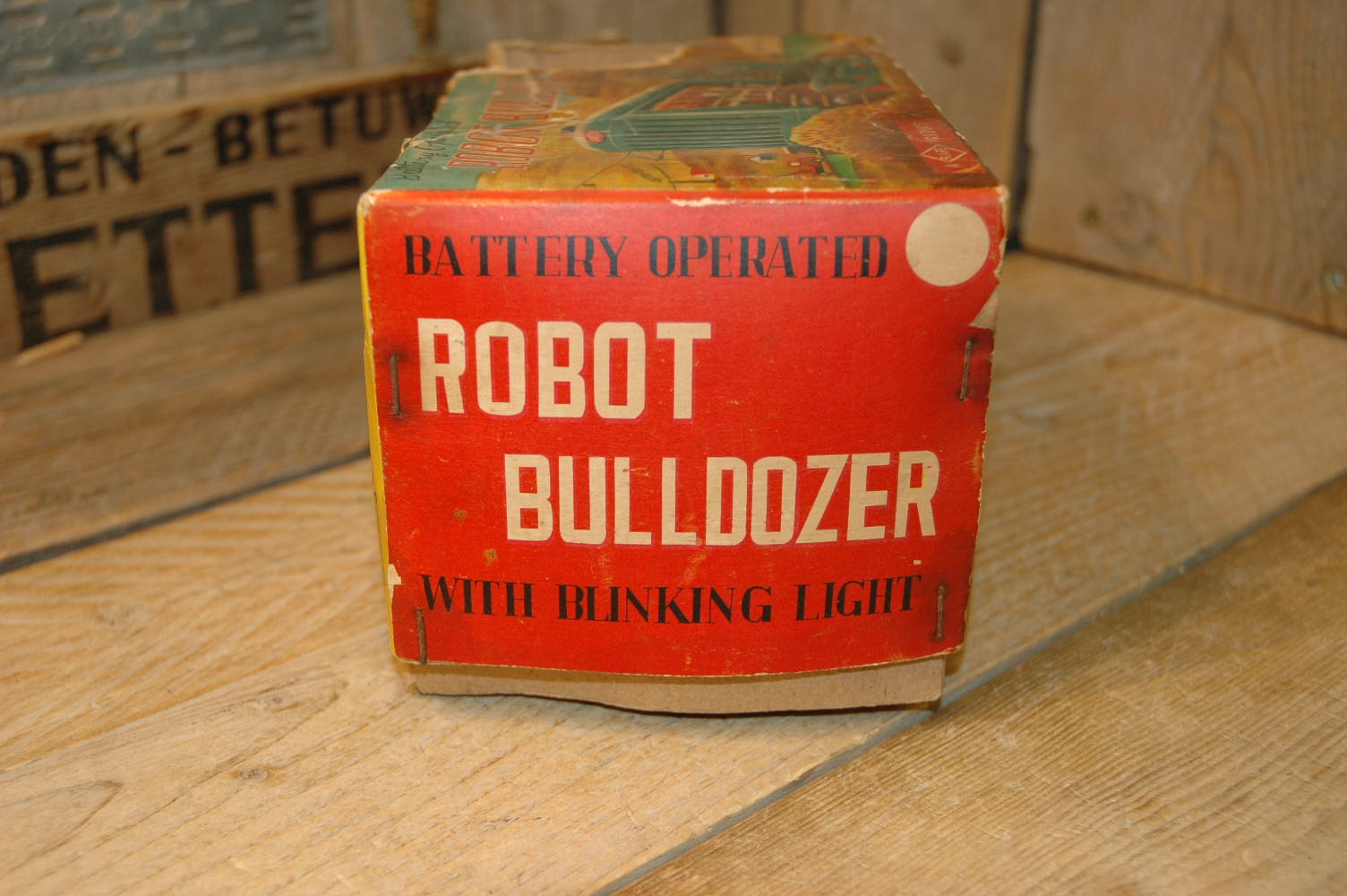 Flare / United Pioneer Company - Robot Bulldozer N0.115 with Blinking Light